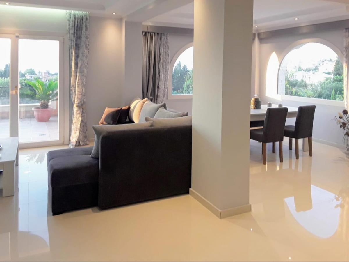 Sunshine Home 3 With Sea View Alepou Exteriör bild