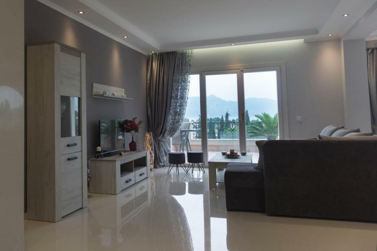 Sunshine Home 3 With Sea View Alepou Exteriör bild